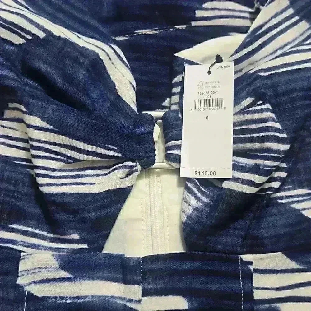 BANANA REPUBLIC BANDEAU MIDI DRESS - Picture 6 of 6